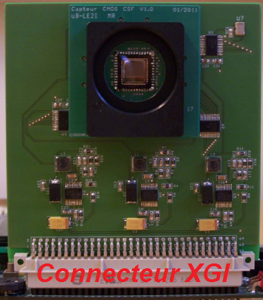 Sensor board 1 (XGI connectors)